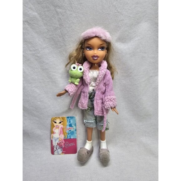 Vintage Bratz Fashion Doll Sleepover Yasmin V2- Flawed Clothing - Picture 2 of 16